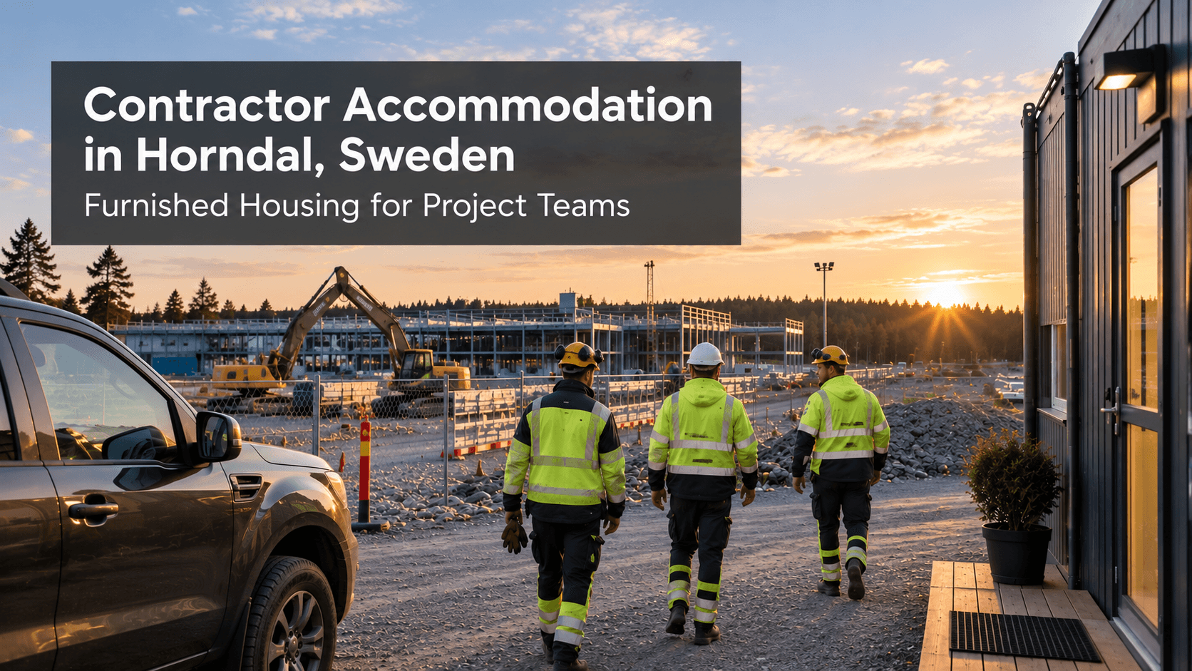 Contractor Accommodation in Horndal, Sweden – Furnished Housing for Project Teams